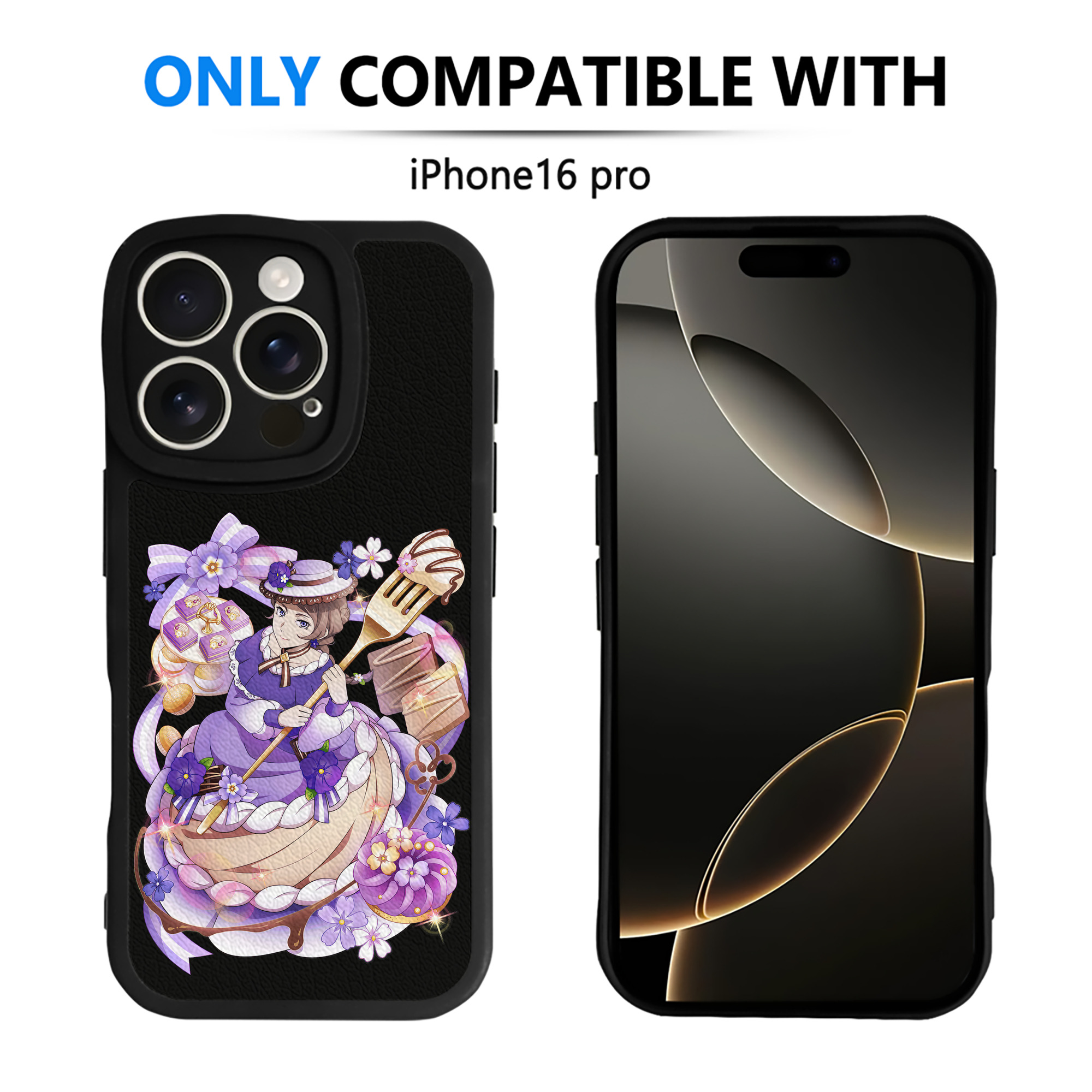 （画像用） 文豪ストレイドッグス Bungo Stray Dogs 【iPhone 16シリーズ対応】シリコンスマホケース（レザー調） 材質：シリコン